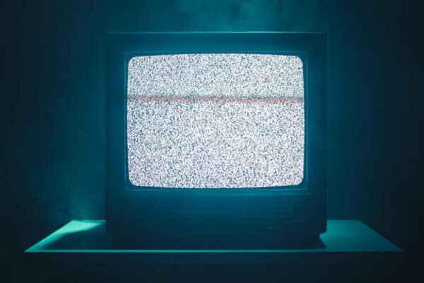 Inspiring TED Talks on creativity vintage television with bad signal