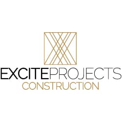 excite projects construction logo